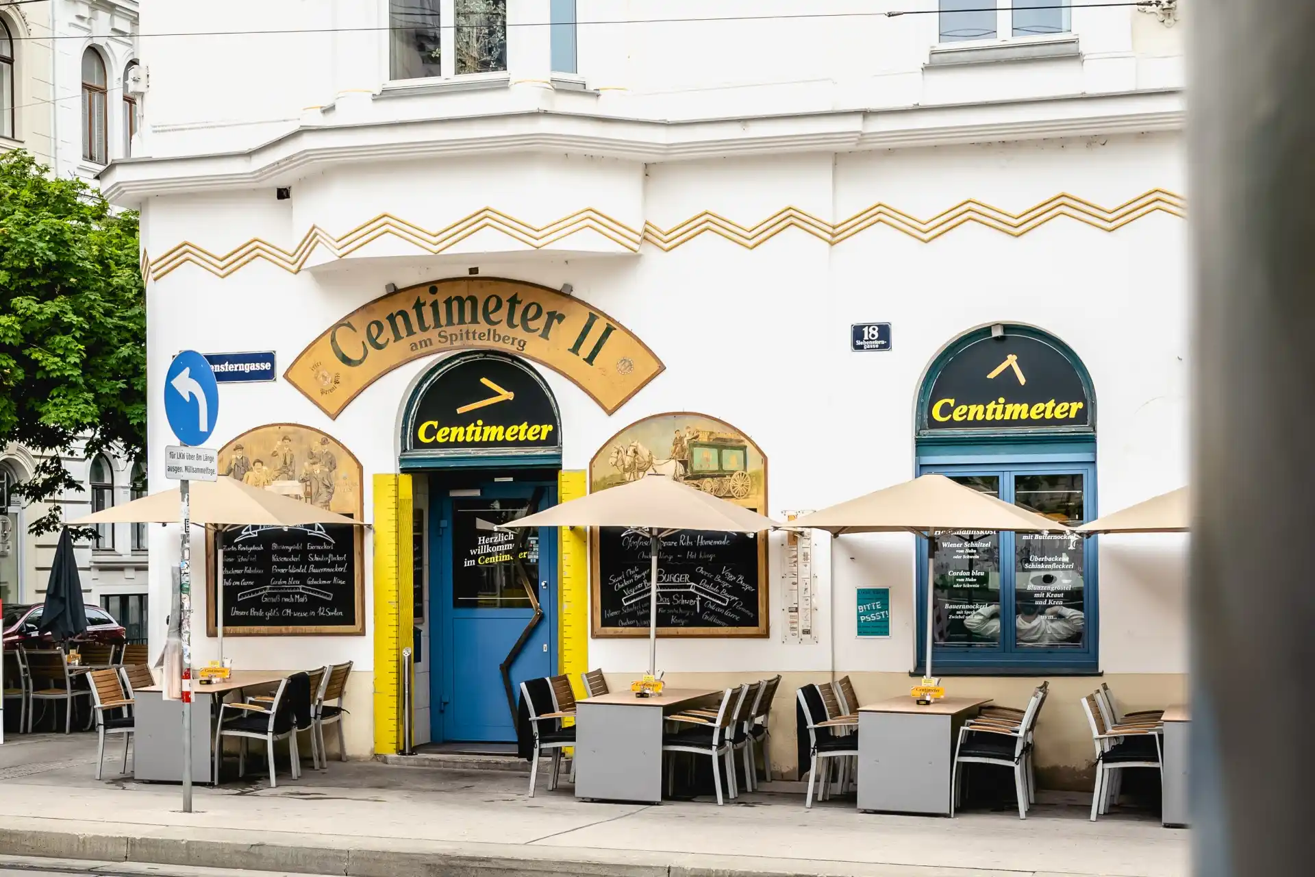 Gastgarten vom Centimeter am Spittelberg - Wirtshaus in Wien