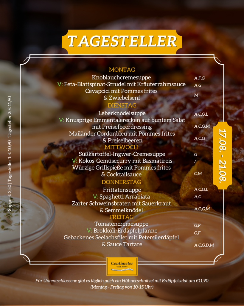 Der Tagesteller
