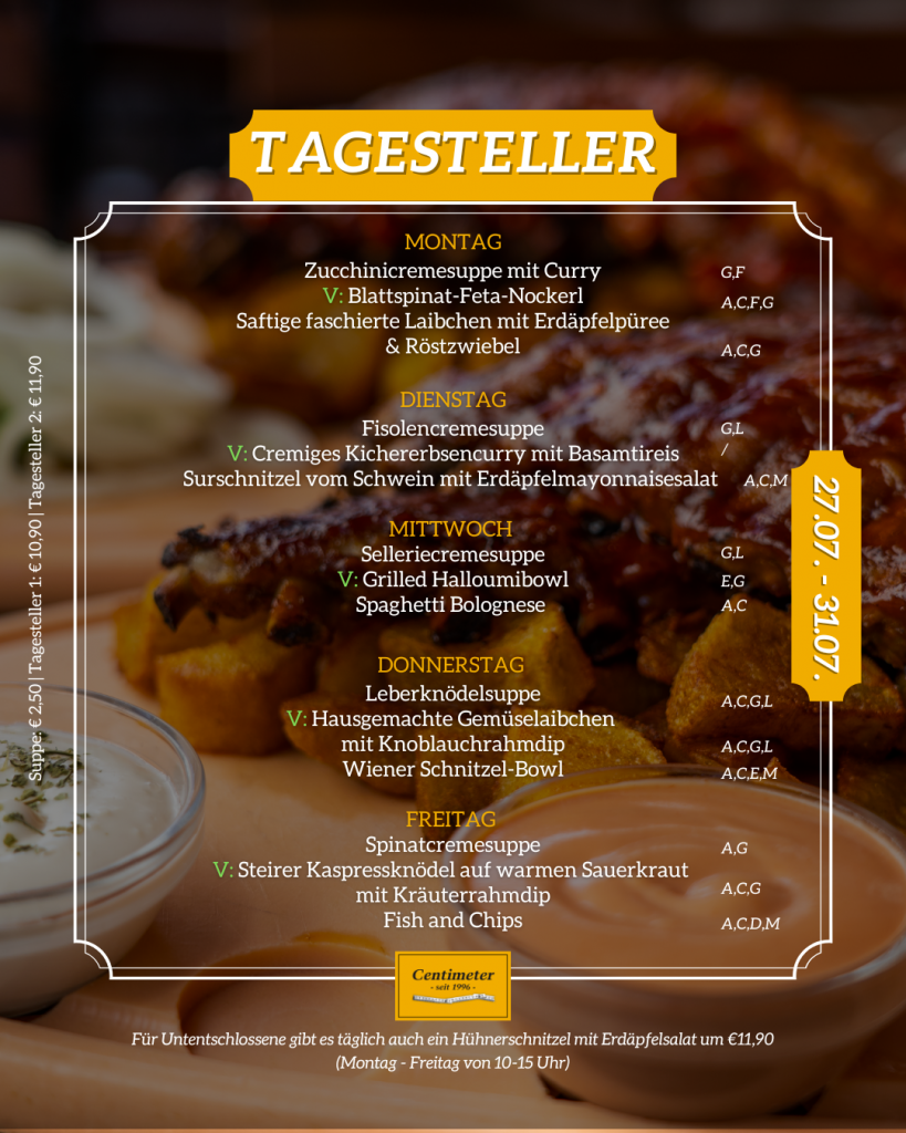 Der Tagesteller